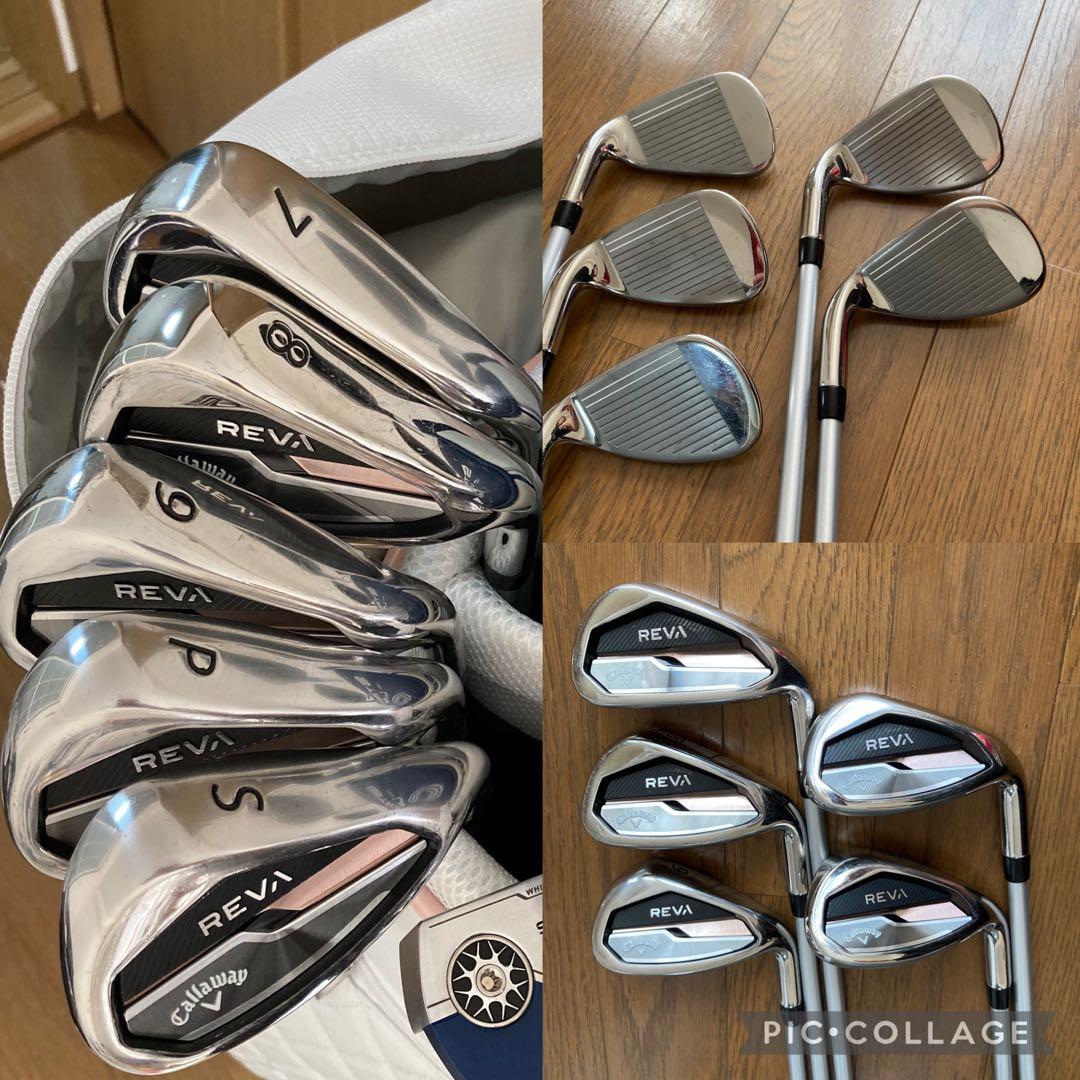 HANA&HINA様用 キャロウェイREVA ゴルフクラブ 9本セット バッグ付