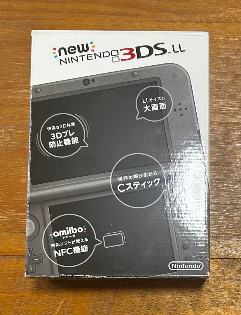 Newニンテンドー3DS LL メタリックブラック【美品.状態良】