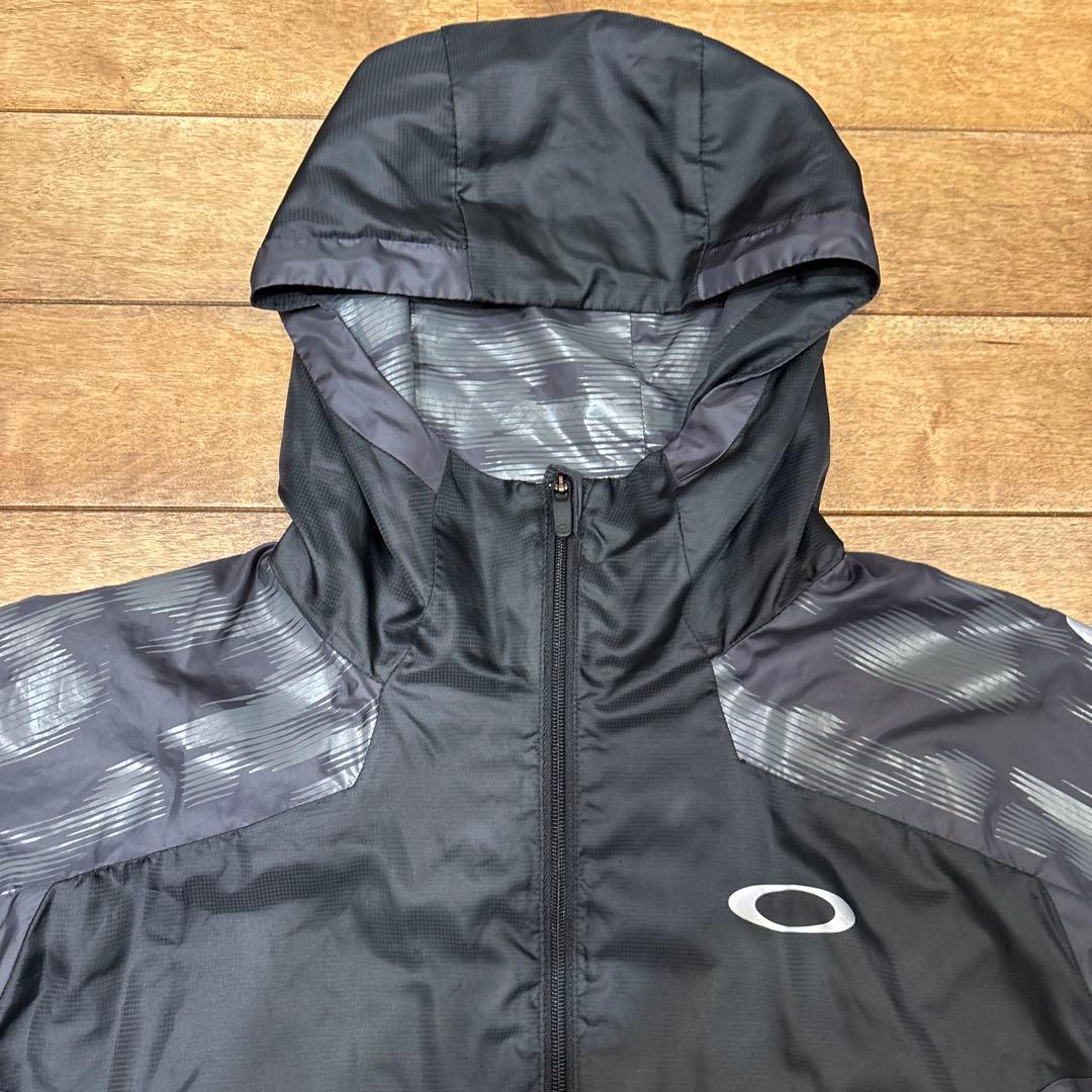【極美品】オークリー ピステ上下 セットアップ 中綿 裏起毛 パーカー L