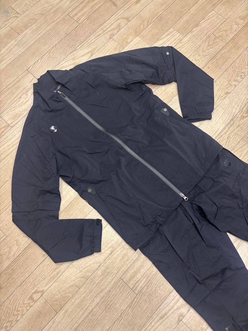デサントゴルフ ナイロン レインウェア セットアップ