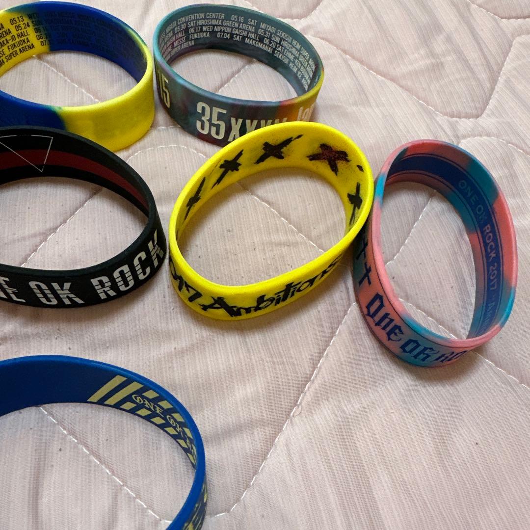 ワンオクロック ラバーバンドまとめ売り 14個セット 2015～2018