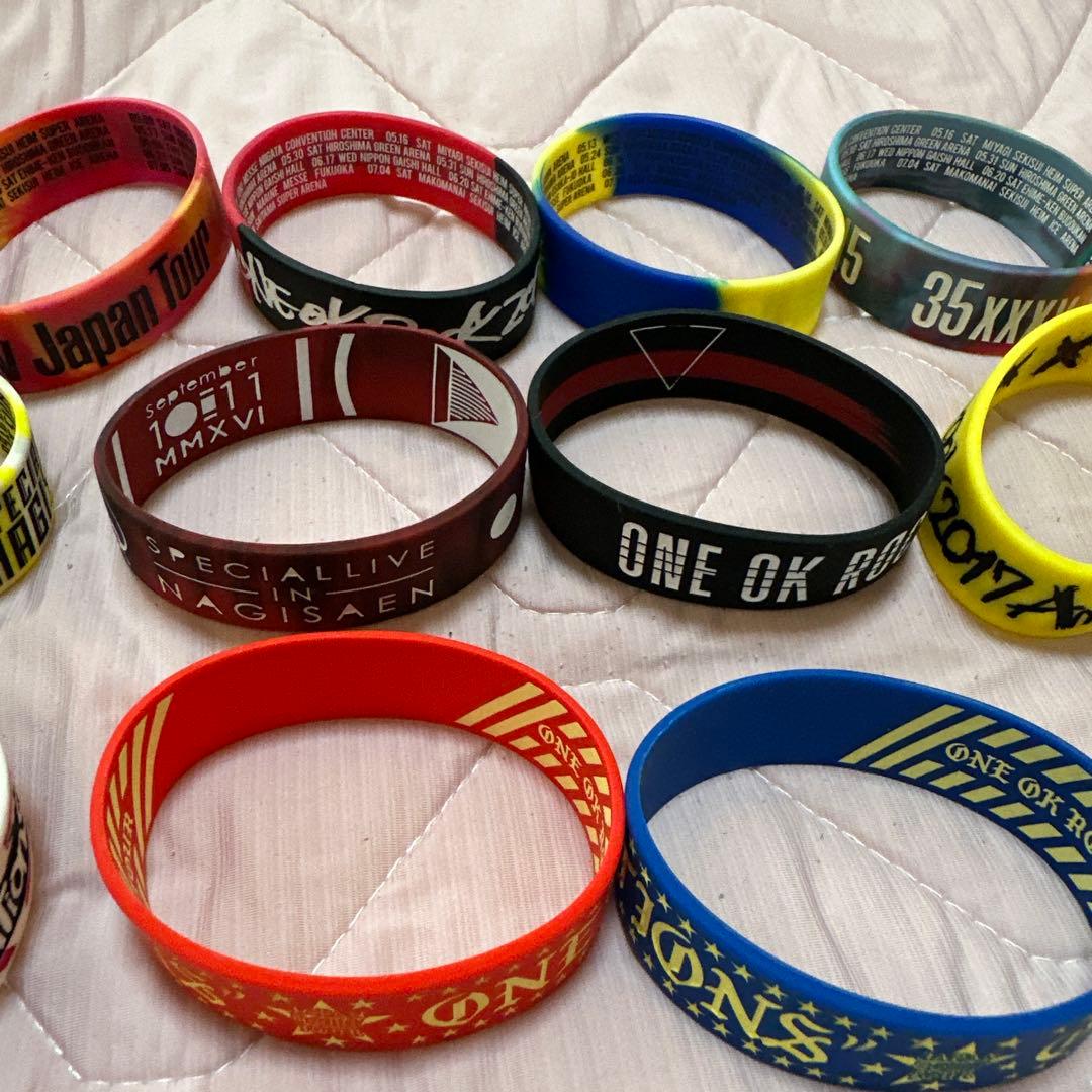 ワンオクロック ラバーバンドまとめ売り 14個セット 2015～2018