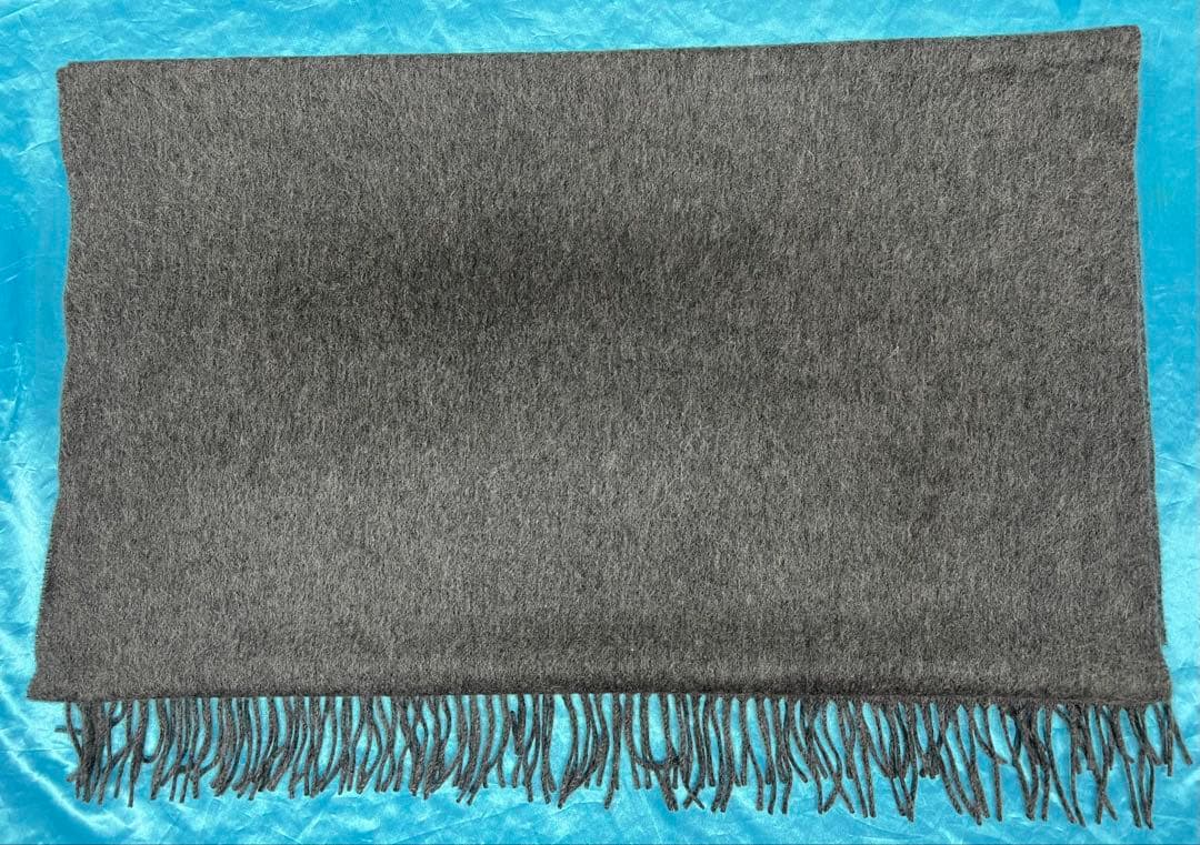 オ*ブ様 BALLANTYNEバランタイン100%カシミヤ大判フリンジストールマ