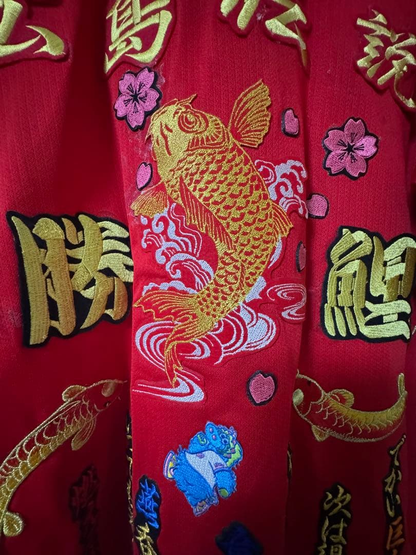 美品　広島カープ 加工ユニフォーム 赤　O