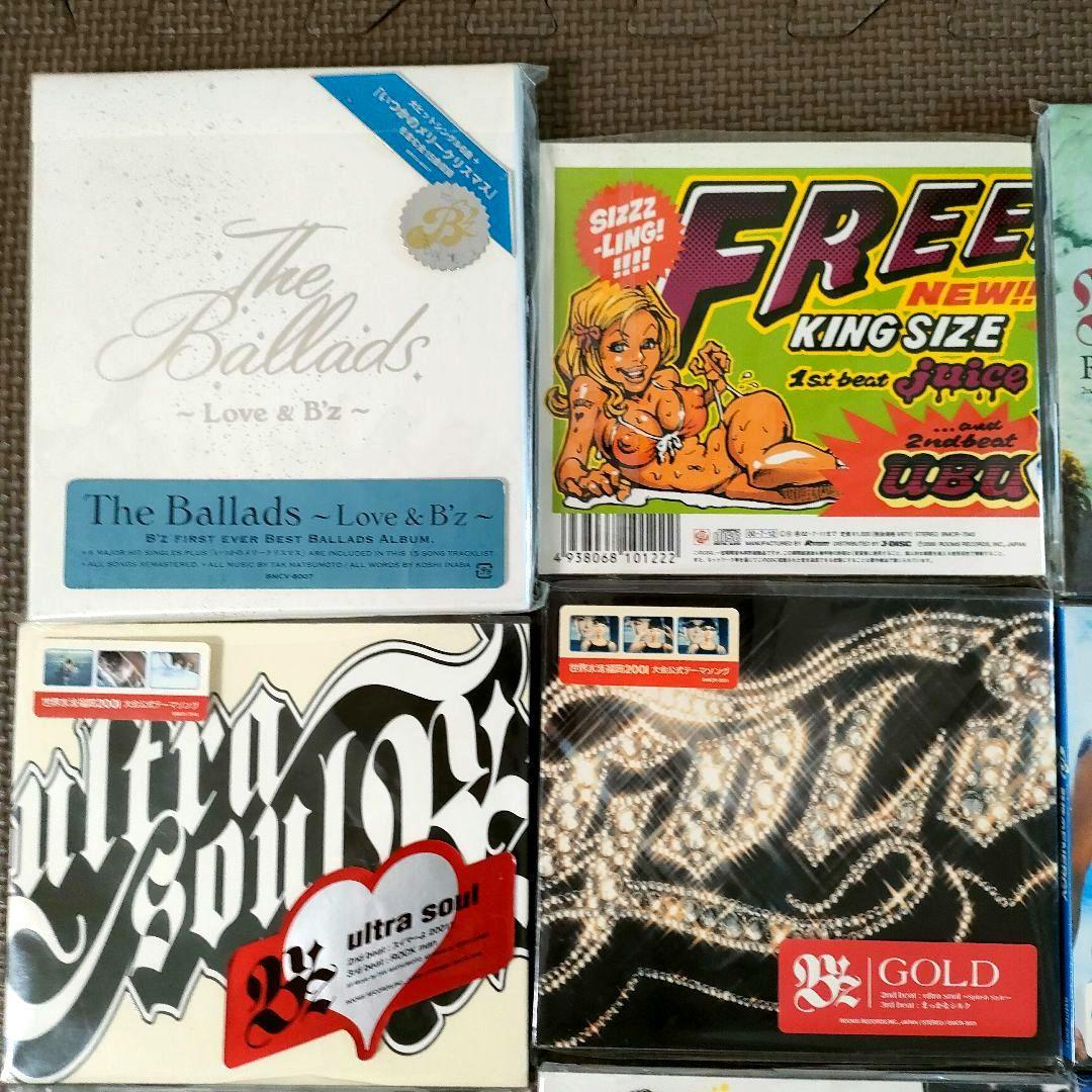 新品 B'z CD12枚セット アルバム シングルまとめ売り