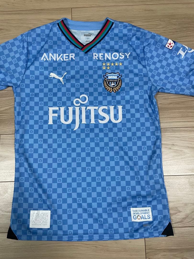 川崎フロンターレ 山田新　2024シーズン　ユニフォーム　タオルマフラー