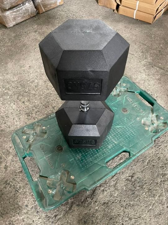 4000円割引　ラバーヘックス  ダンベル　37.5kg 47.5kg 各2個