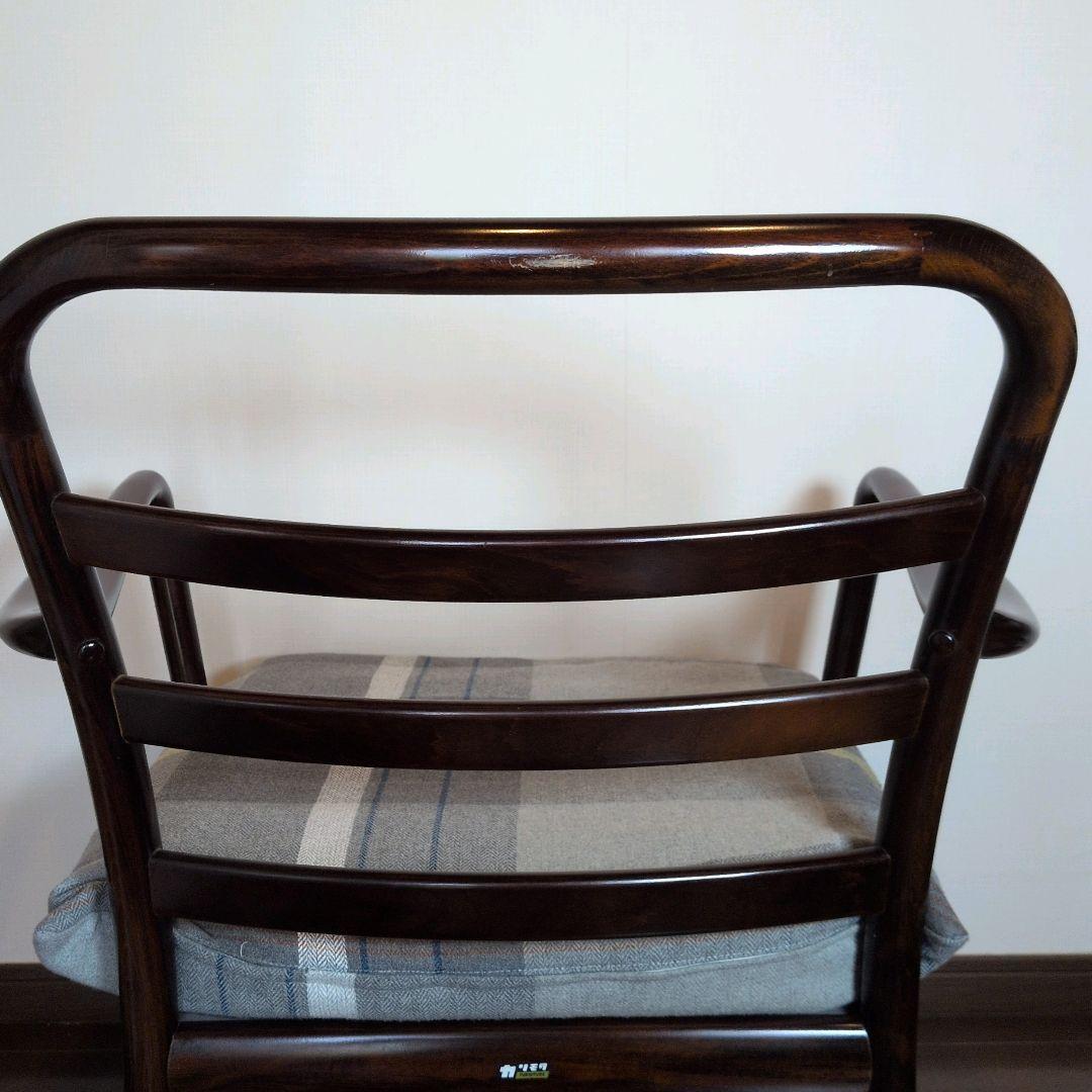 【希少】70-80's karimoku オールドカリモク チェア 曲木アーム