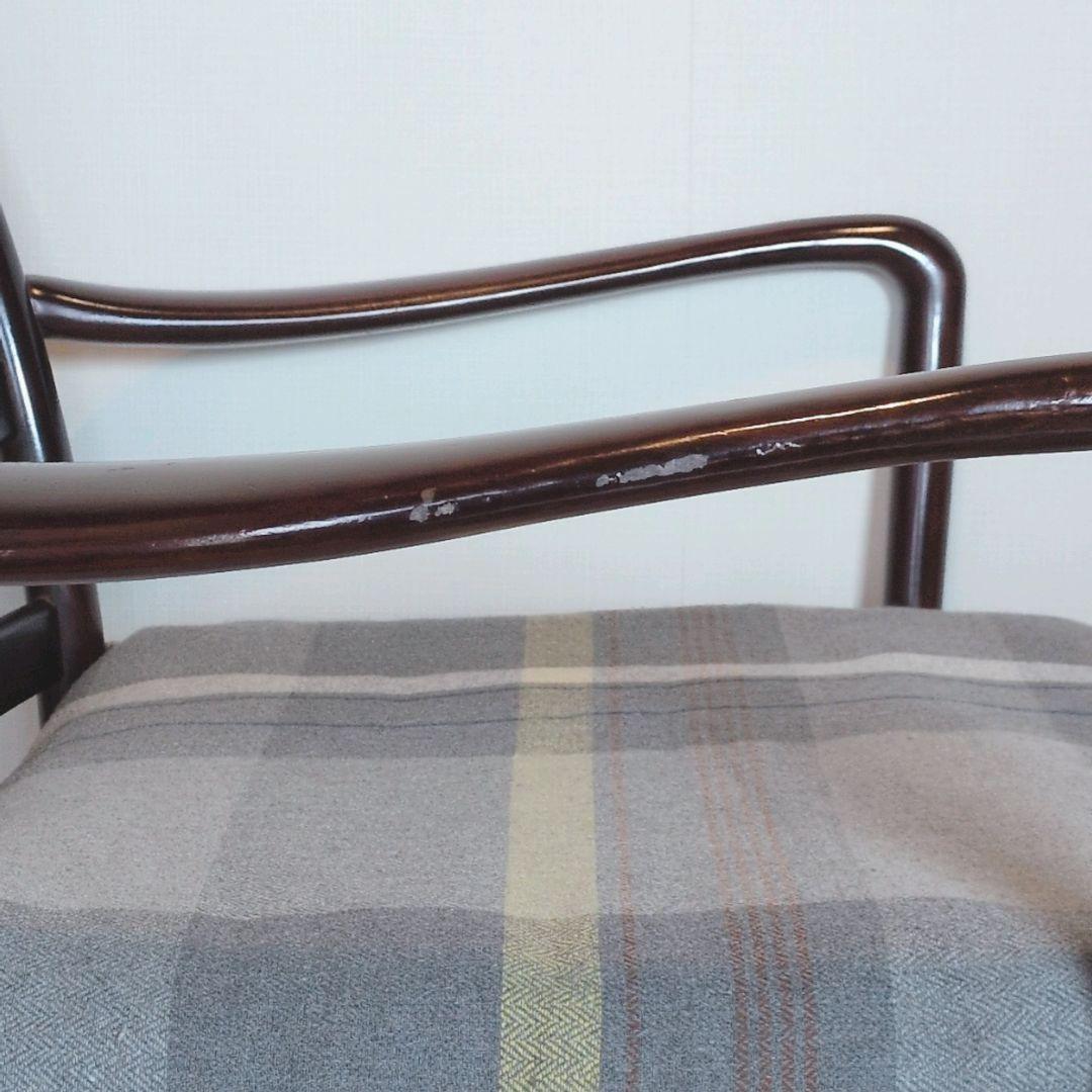 【希少】70-80's karimoku オールドカリモク チェア 曲木アーム