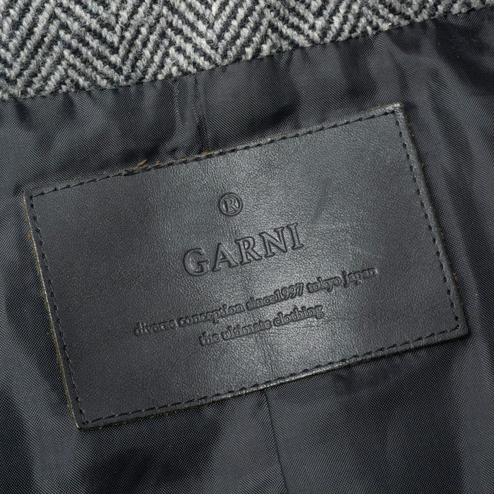 洗練『GARNI』チェスターコート M グレー ガルニ メンズ 管理10129