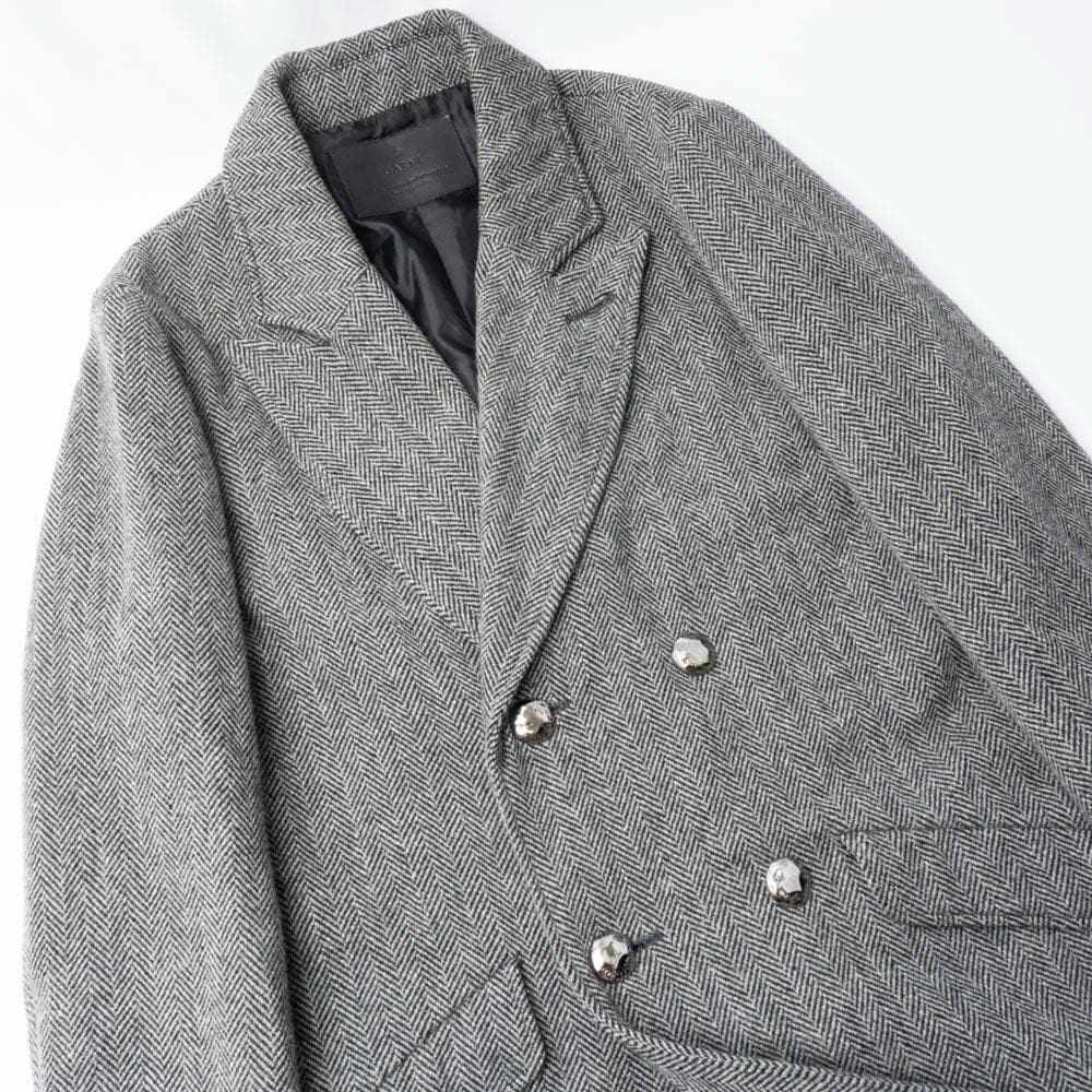 洗練『GARNI』チェスターコート M グレー ガルニ メンズ 管理10129