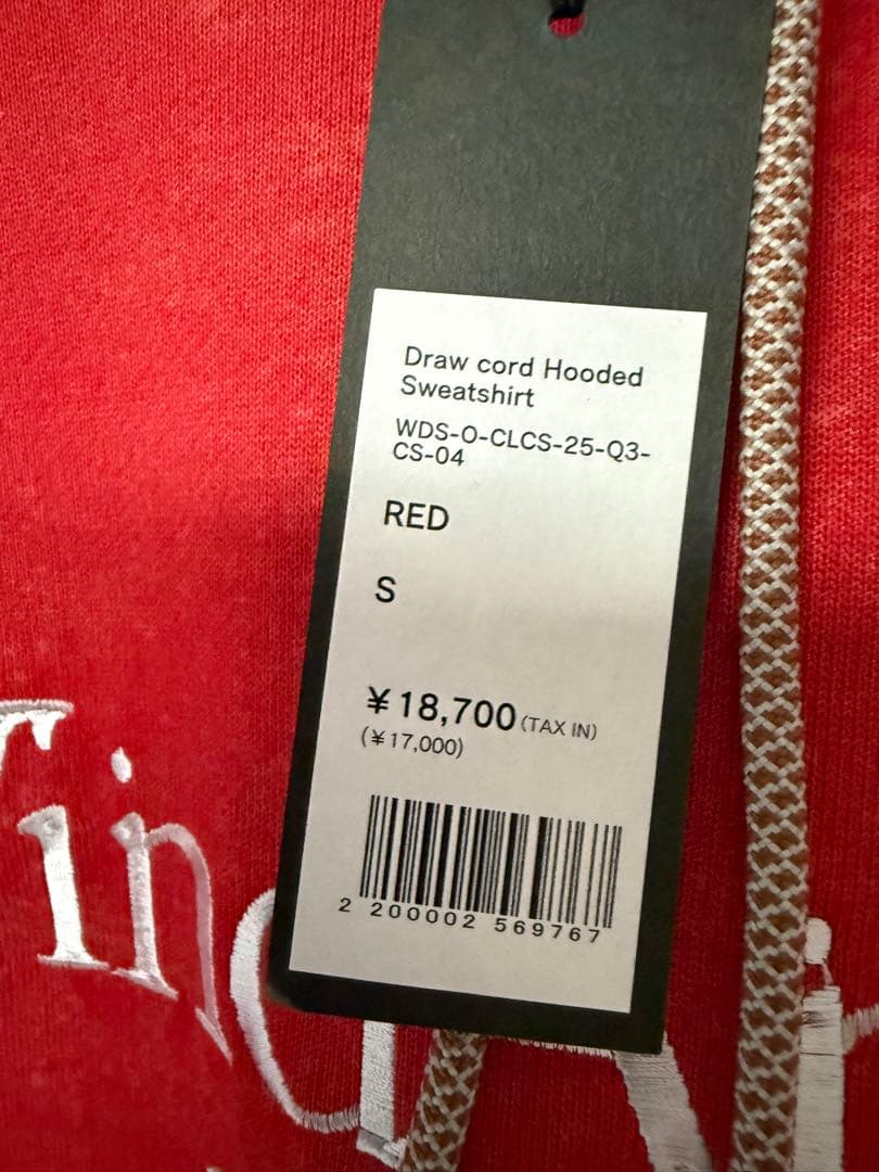 トップス WIND AND SEA Draw cord Hooded Sweatshirt