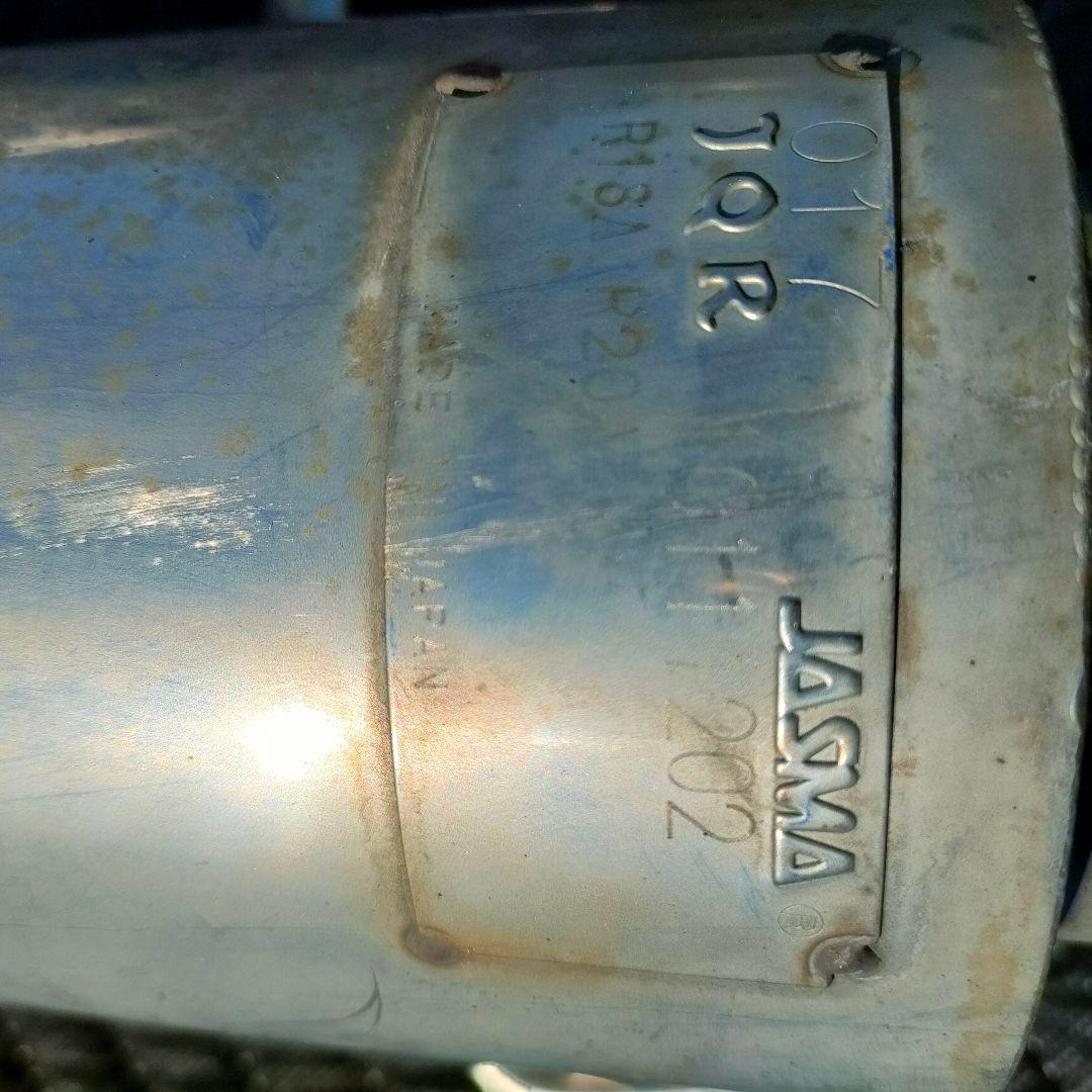 ホンダ　ストリーム　RN6 マフラー