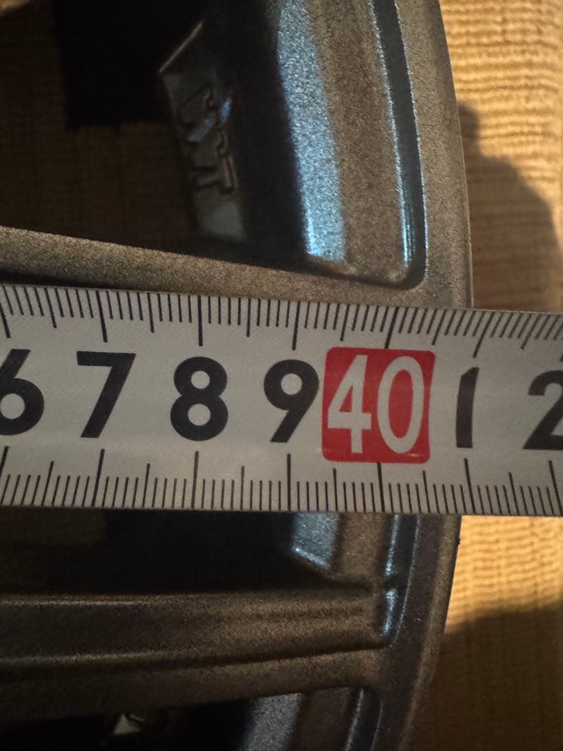 ノート使用。15インチ ブラック ホイール 型番39