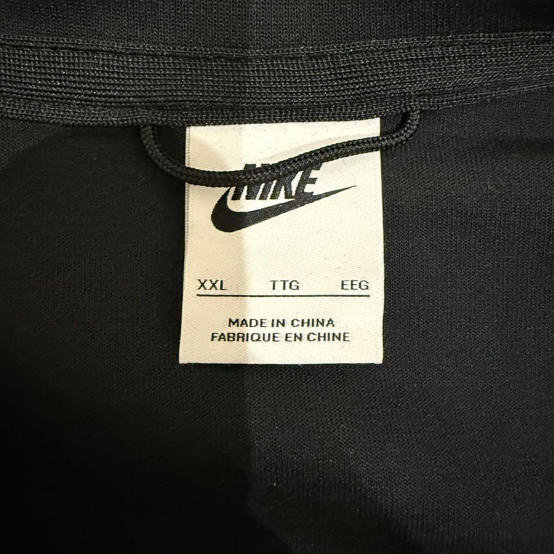 NIKE テック フリース フルジップ パーカー　ブラック　XXLサイズ