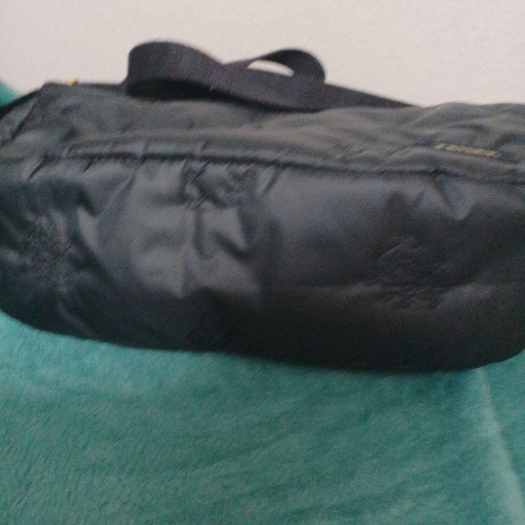 美品FEILER ブラックハイジ ハーフムーン ショルダーバッグ