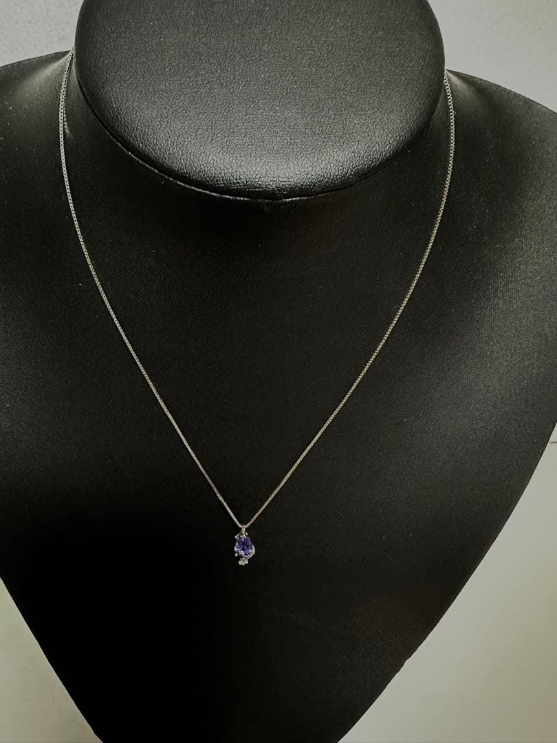 GSTVpt950タンザナイトレインボームーンストーンペンダントトップ最終価格