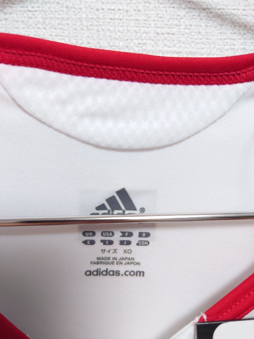 選手支給品　新品　adidas　2006 日本代表　アウェイ　長袖