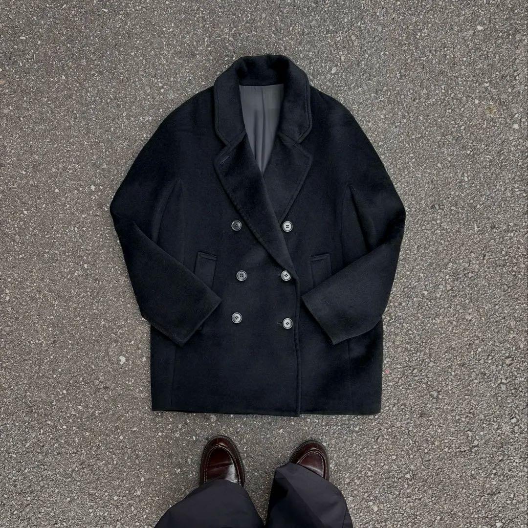 賢人 wool jacket / short coat 90s