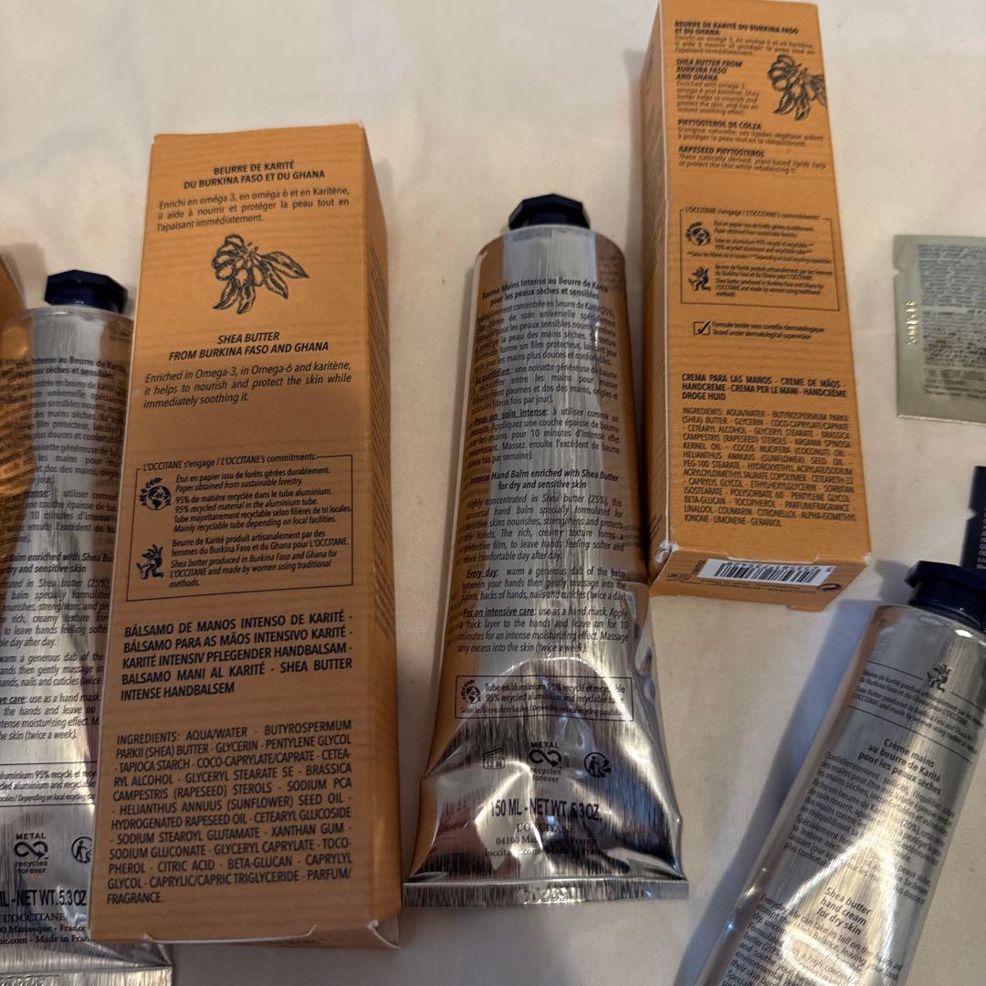 L'Occitane ハンドクリームセット 150ml ×2 75ml×1set