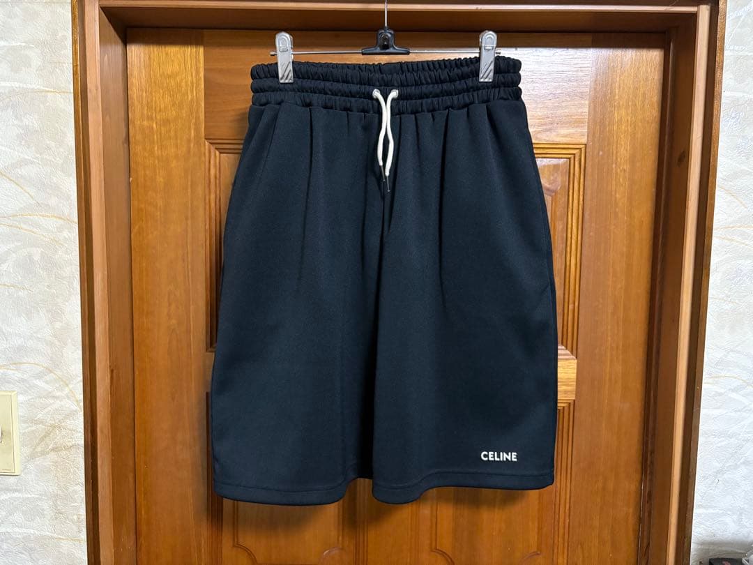 セリーヌ　ショートパンツ　コットン100%　ブラック　XSサイズ　CELINE