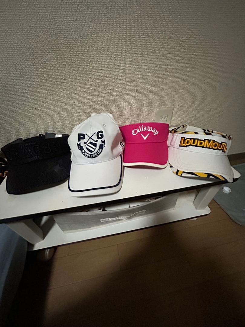 ゴルフ　レディース　バイザー　マーカー　サングラス　セット