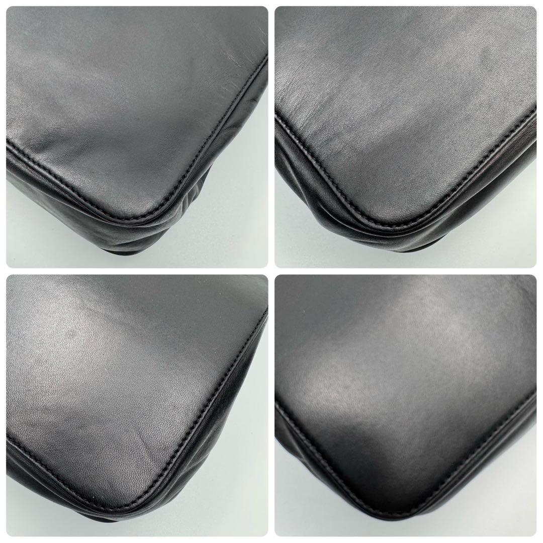 LOEWE ロエベ ナッパレザー トートバッグ ショルダーバッグ A4可 黒