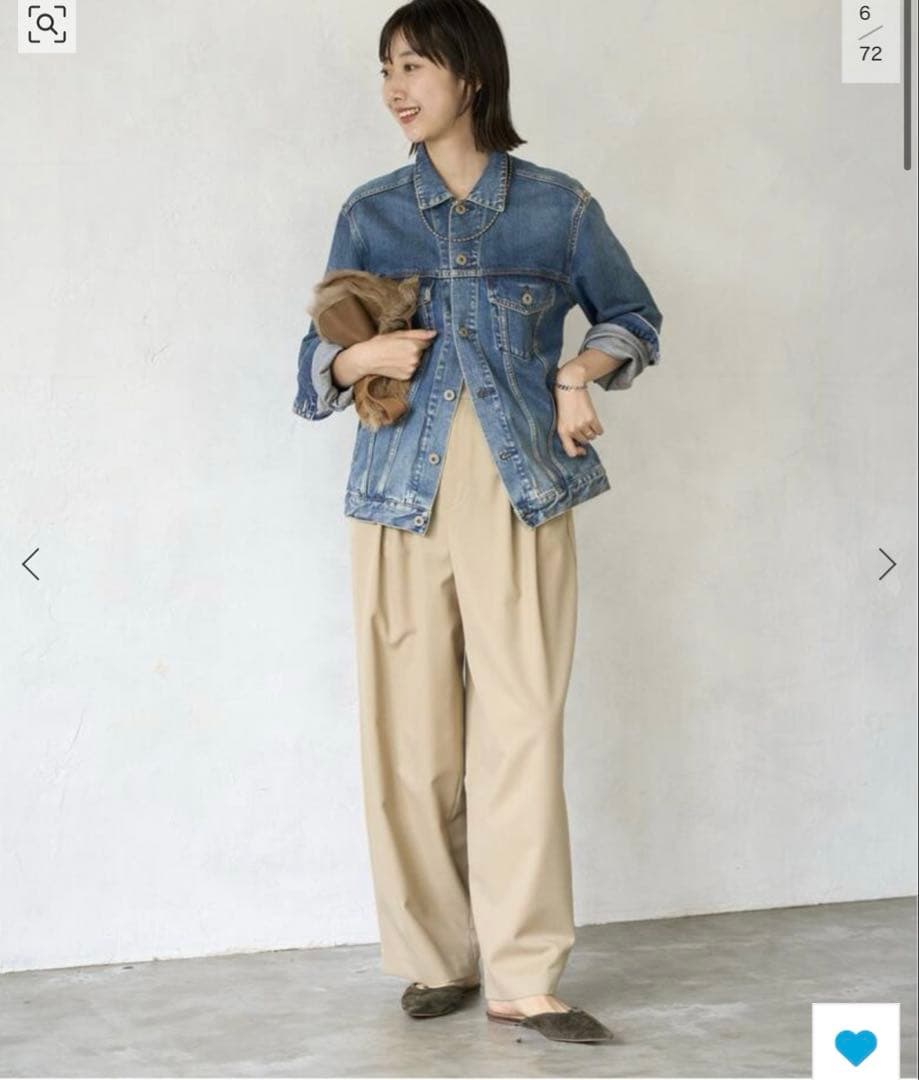 プラージュ　デニムジャケット　38