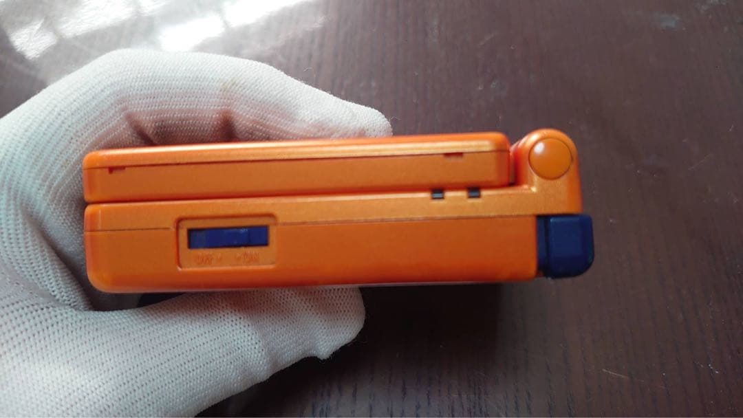 【限定品GAMEBOY ADVANCE SP ナルトオレンジ 本体(ジャンク品)