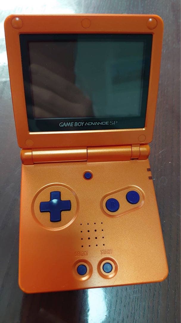 【限定品GAMEBOY ADVANCE SP ナルトオレンジ 本体(ジャンク品)
