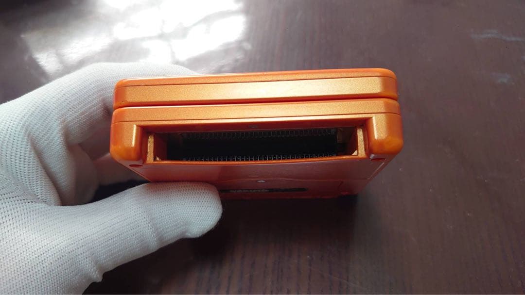【限定品GAMEBOY ADVANCE SP ナルトオレンジ 本体(ジャンク品)
