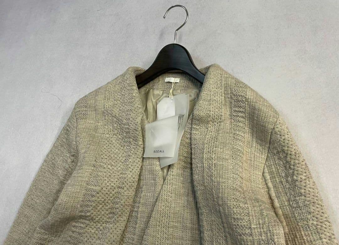 未使用/ 定価69,000円 SEEALL ジャケット BYBORRE