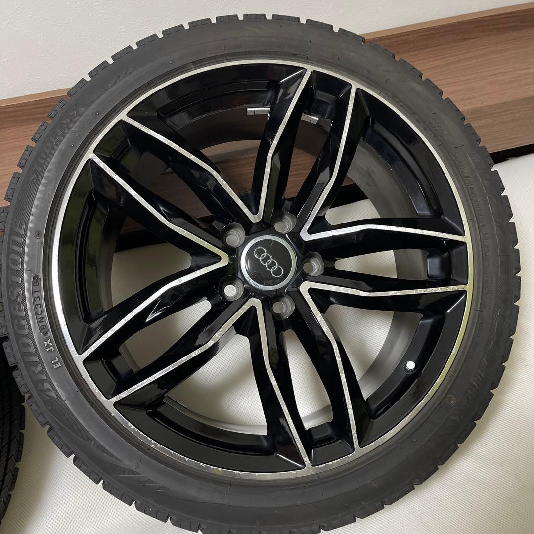 アウディTT 8S A-1196スタッドレスタイヤで一本バルブが切れ　4本セット