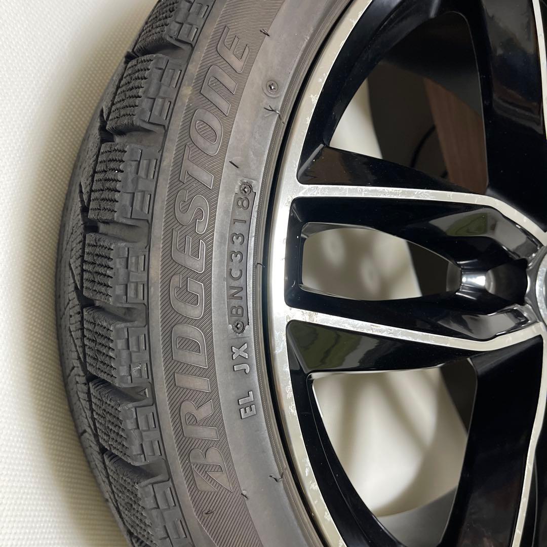 アウディTT 8S A-1196スタッドレスタイヤで一本バルブが切れ　4本セット