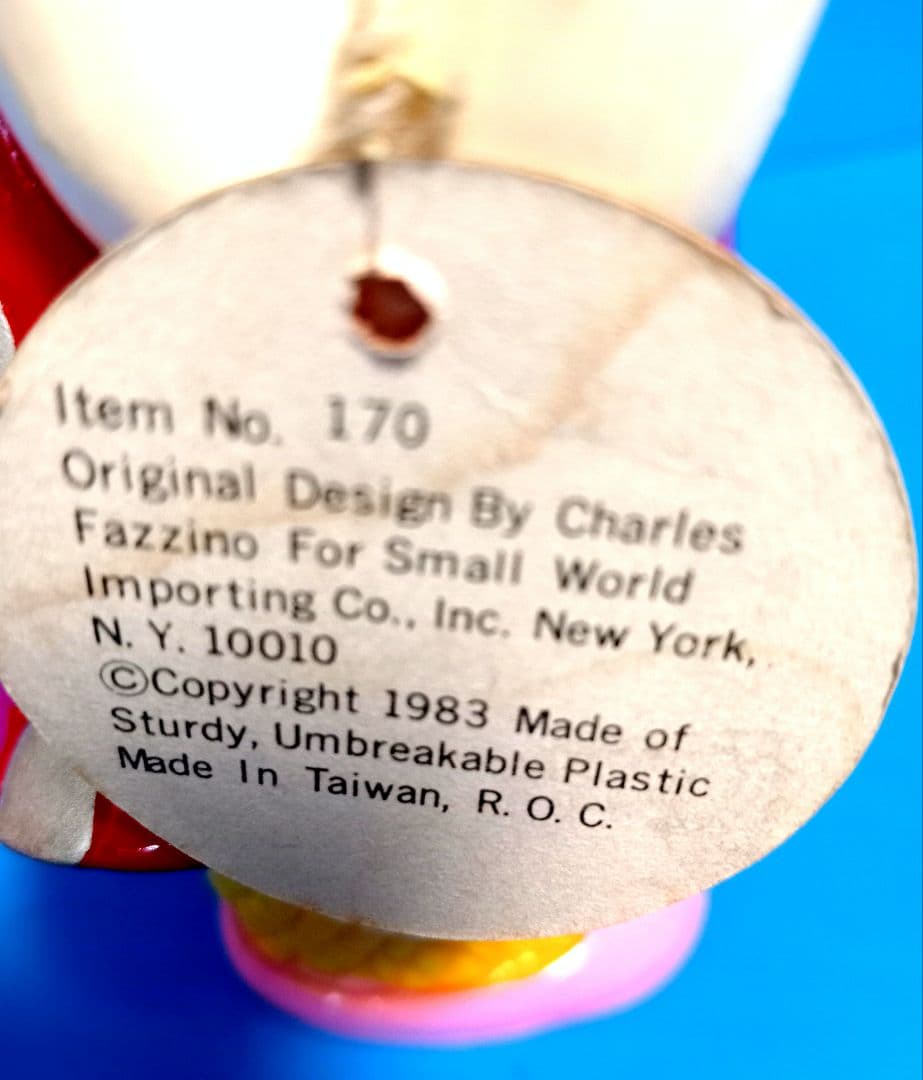 1983年製 超レア 3Dアート チャールズ・ファジーノ オブジェ ピギーバンク