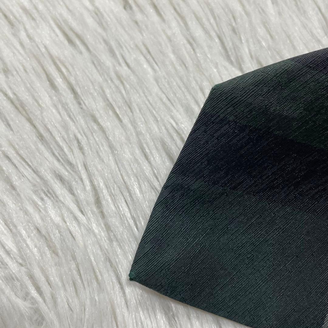 TG3285 BURBERRY LONDON チェック ネクタイ イタリア製
