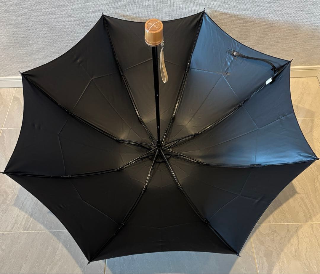 ロサブラン 完全遮光 日傘 3段折りたたみ ブラック