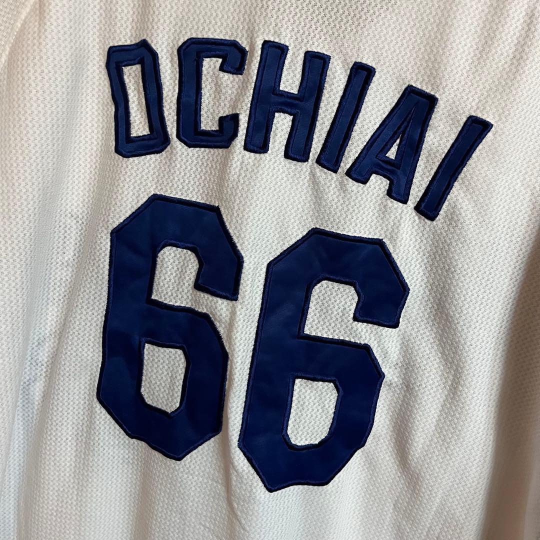 中日DRAGONS OCHIAI 66 球団承認ユニフォーム