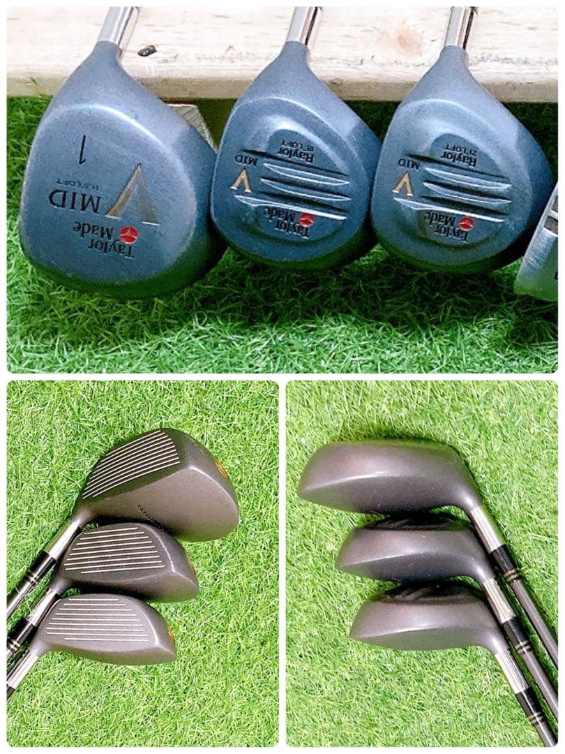 M11 テーラーメイド　ルコック　初心者オススメ　ゴルフクラブメンズセット13本