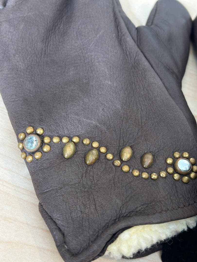 HTC スタッズレザー手袋