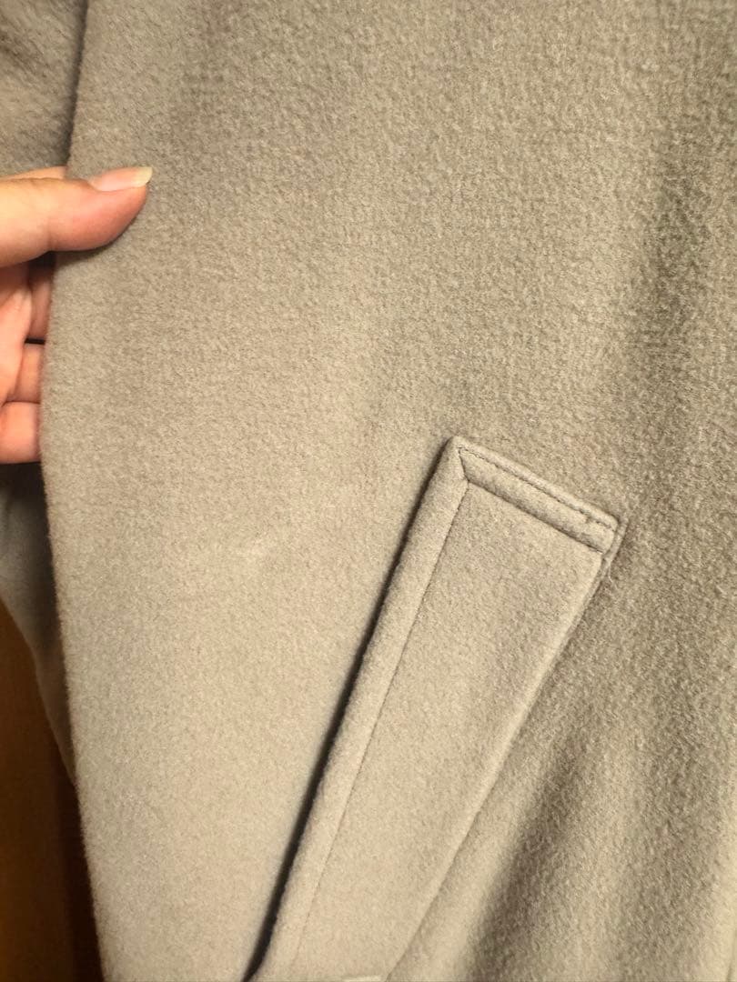 AURALEE ベージュ ロングコート