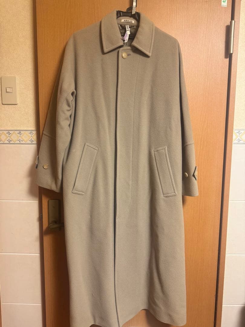 AURALEE ベージュ ロングコート
