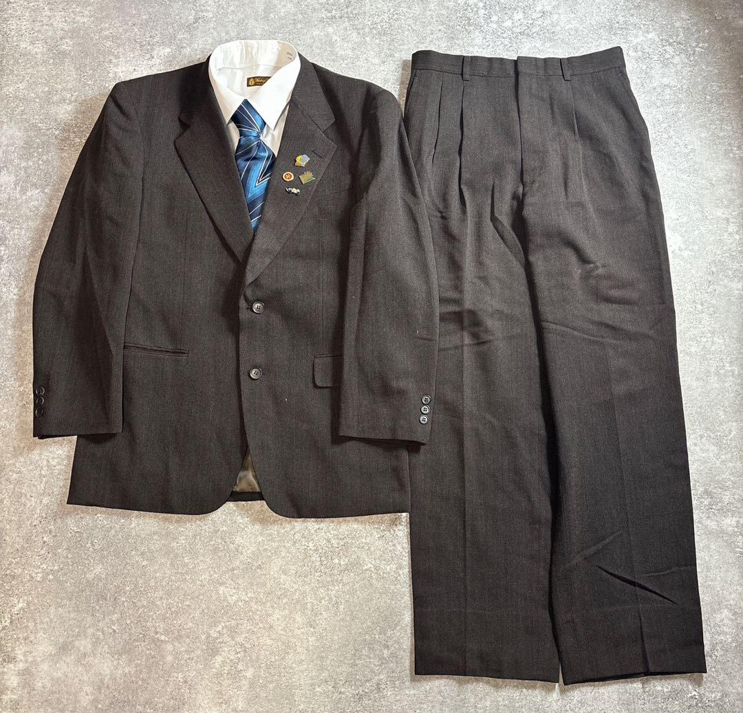 90s vintage レトロセットアップ スーツ ピンズ No.95