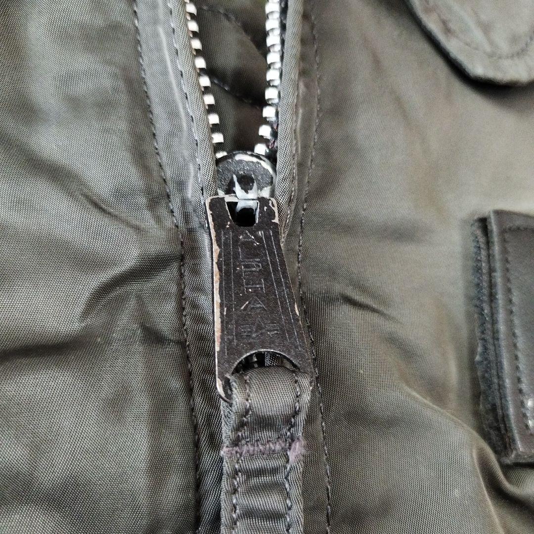 【22】90s USA製 alpha CWU-45P フライトジャケット L