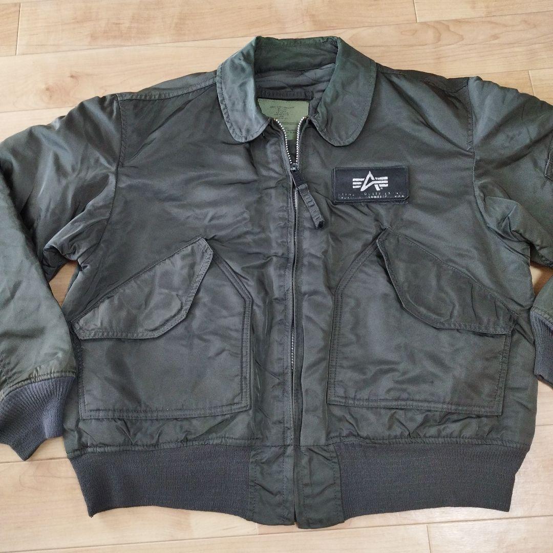 【22】90s USA製 alpha CWU-45P フライトジャケット L