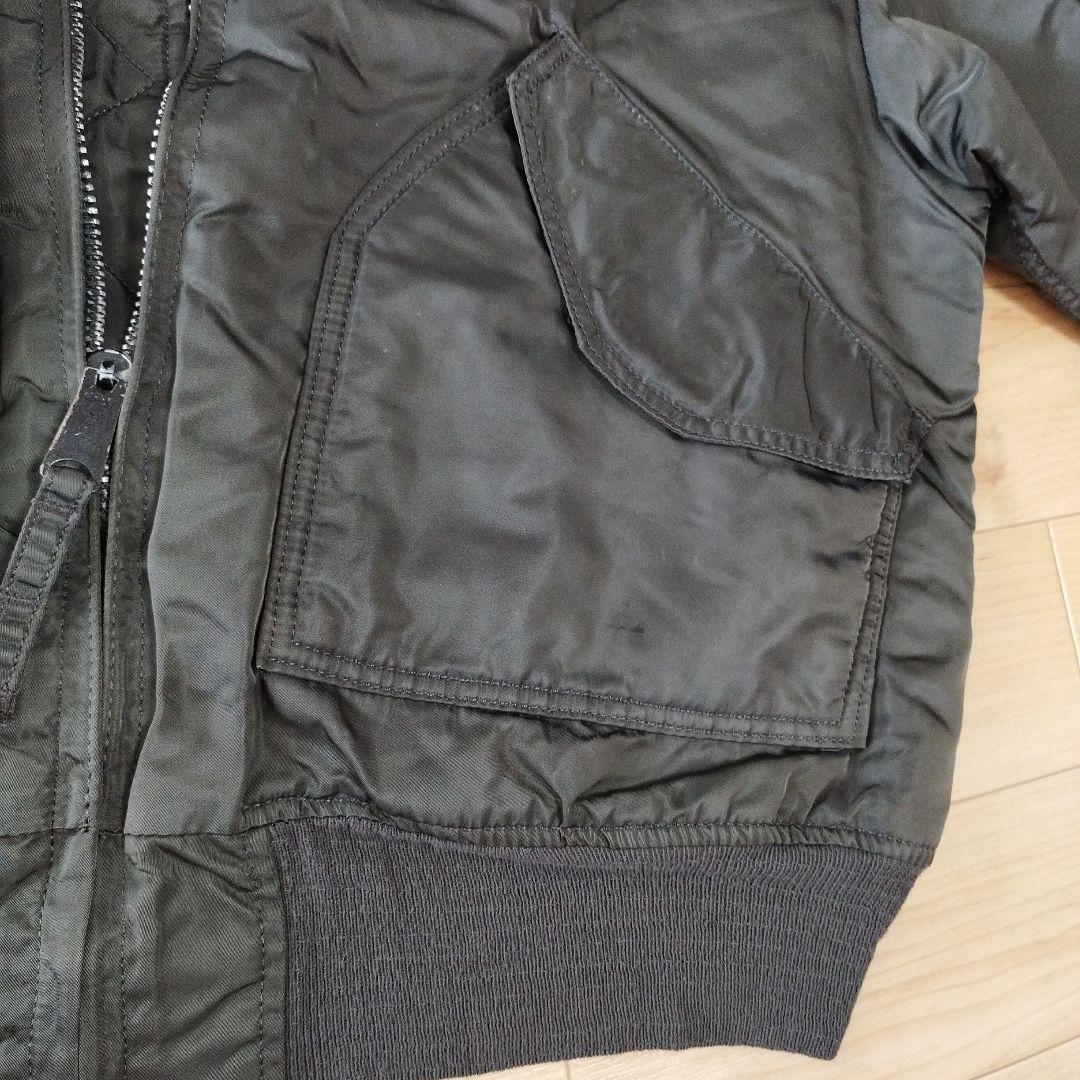 【22】90s USA製 alpha CWU-45P フライトジャケット L