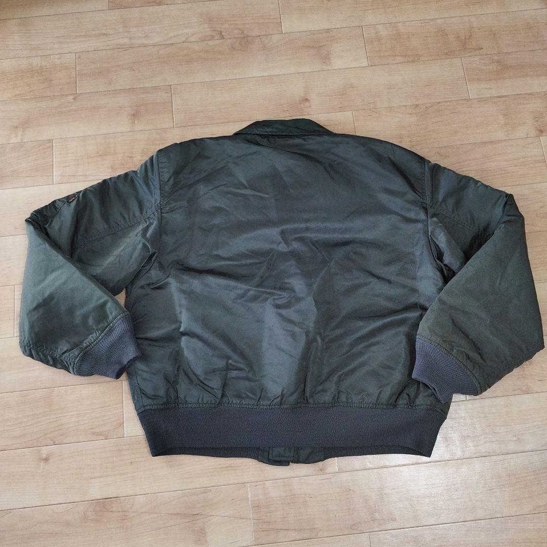 【22】90s USA製 alpha CWU-45P フライトジャケット L