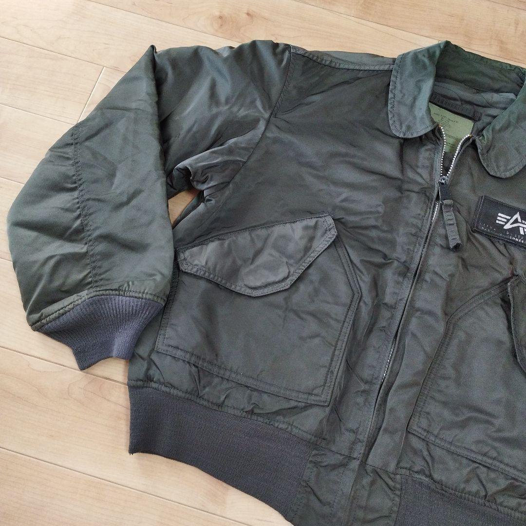 【22】90s USA製 alpha CWU-45P フライトジャケット L