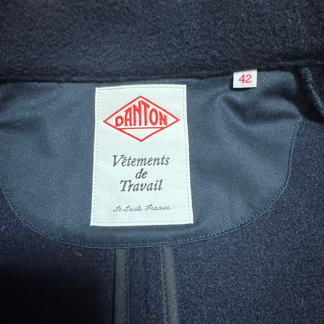 DANTON/ダントン　丸襟ウールモッサジャケット JD-8237 WOM 42