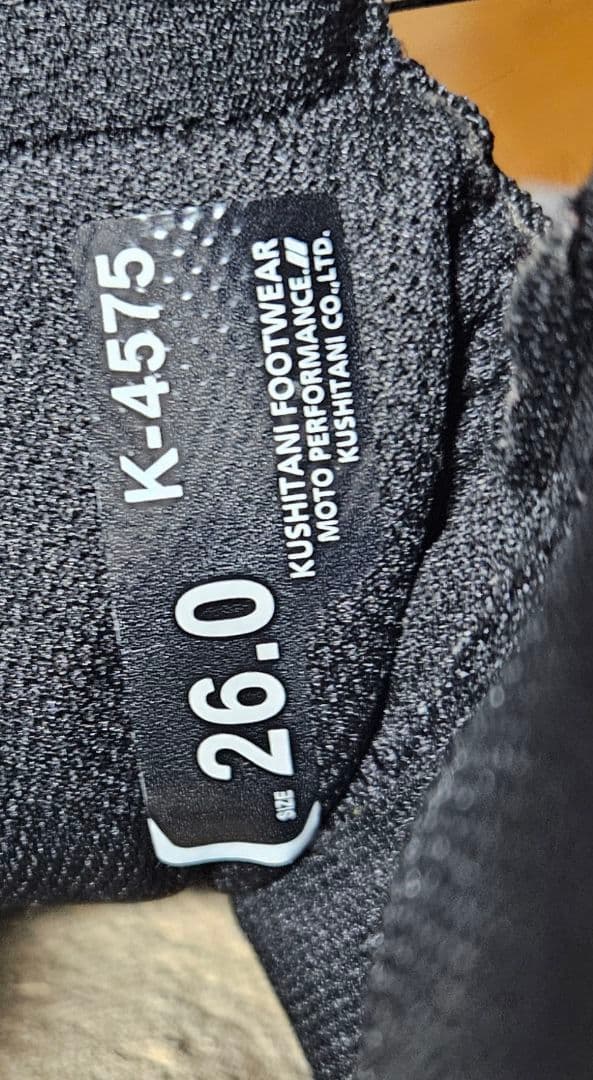 クシタニ　アドーネシューズ　K-4575　26.0　ガンメタル